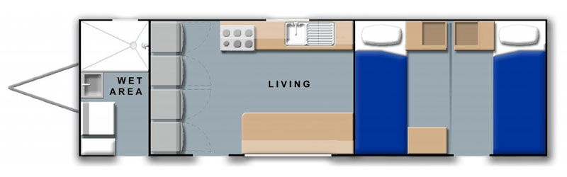2-bedroom-plus-kitchen-caravan-floor-plan